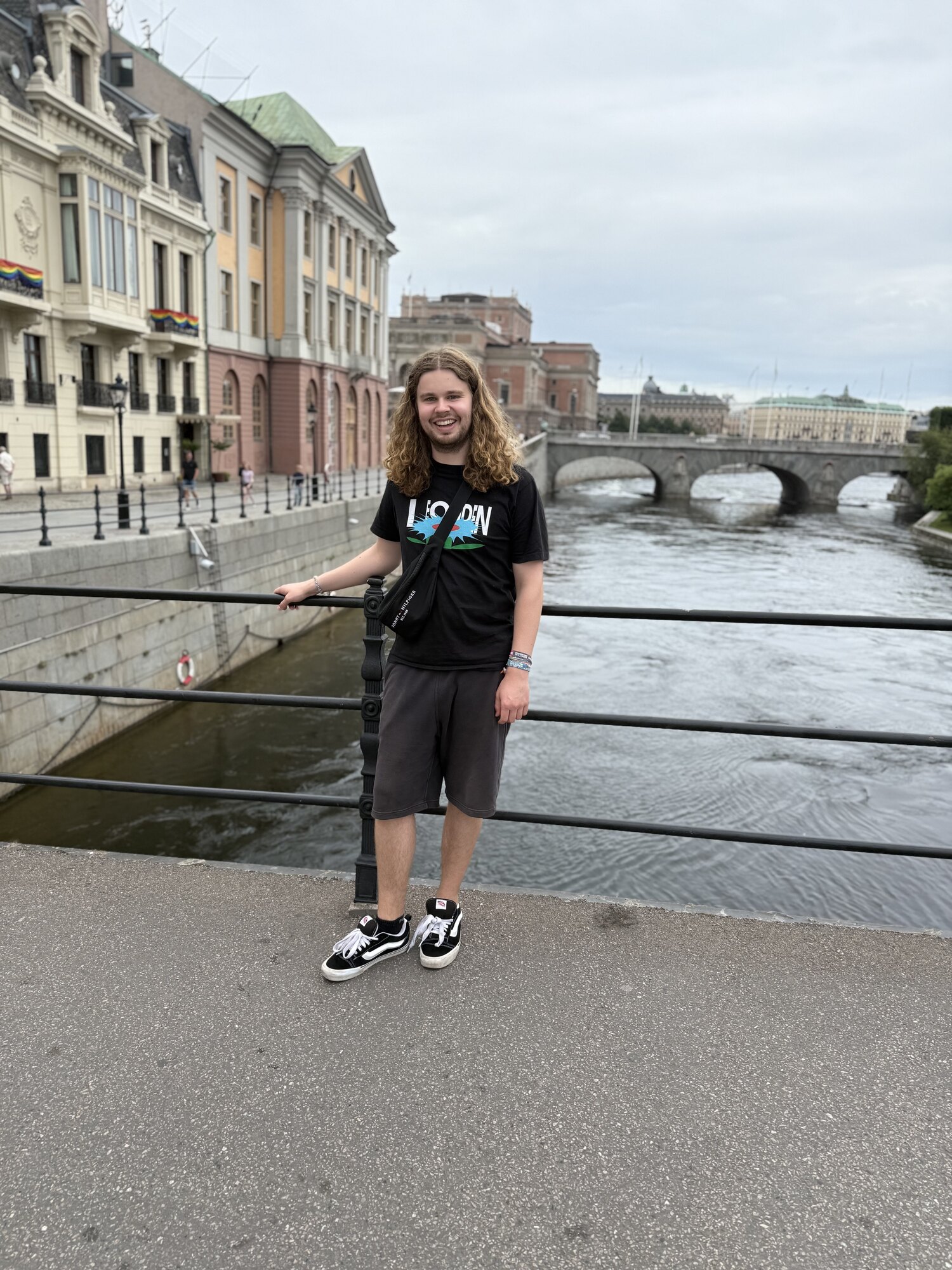 Hauke Schnau on a city trip